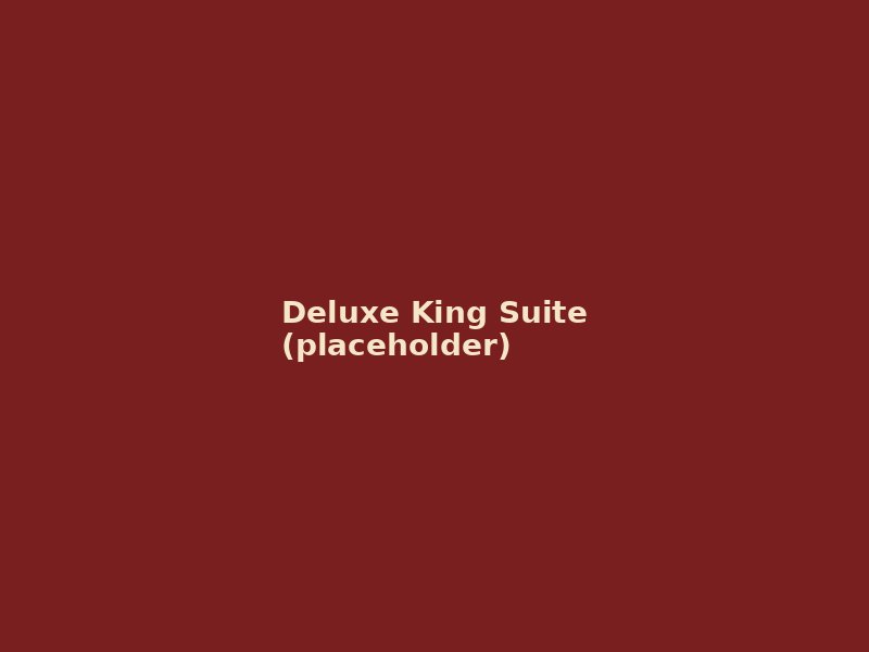 Deluxe Master King Suite