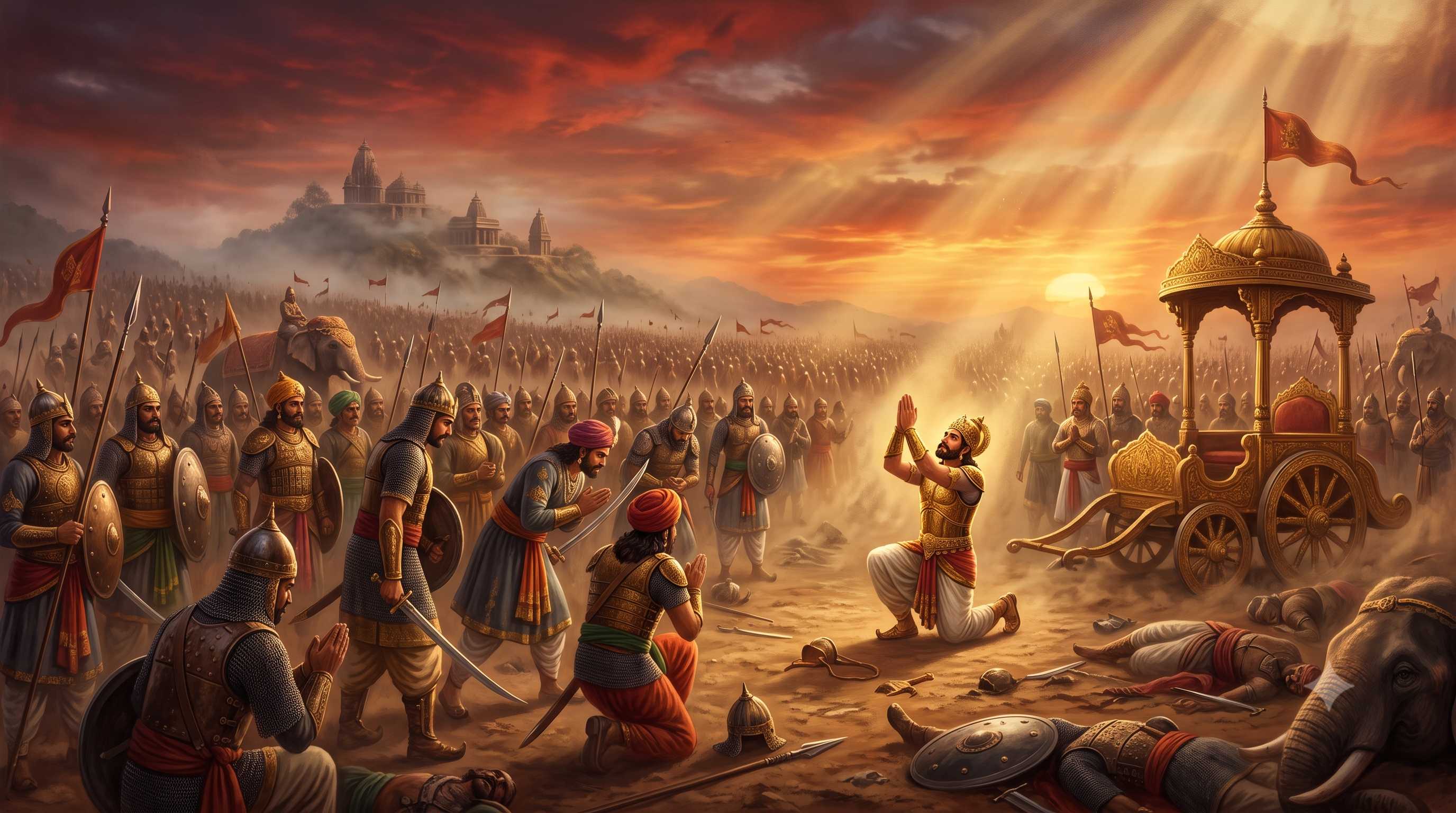 Emperor Aja Battlefield Surrender