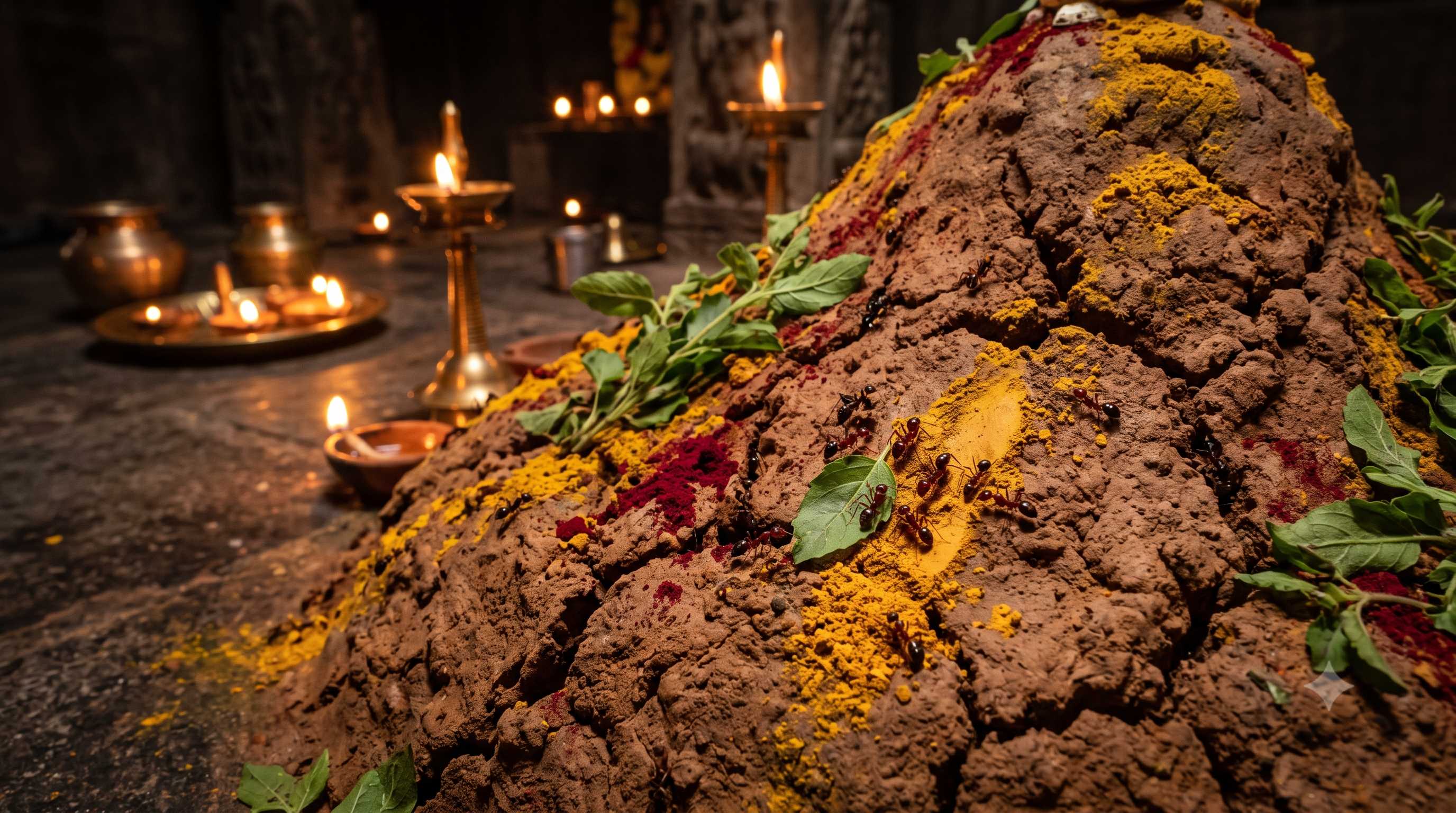 Sacred Red Ants Anthill